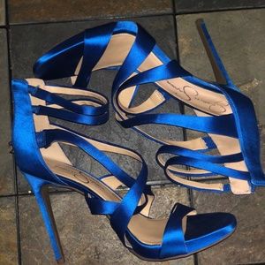 Blue Sandal heels